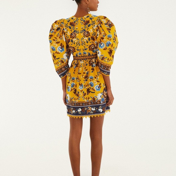 Farm Rio: Yellow Flowering Garden Tree Mini
Dress - Picture 2 of 13